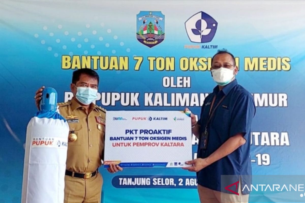 Gubernur Imbau Perusahaan di Kaltara Bantu Kebutuhan Tabung Oksigen