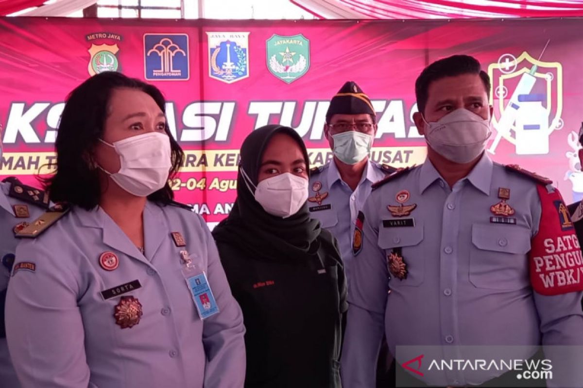 Rutan dan Lapas Salemba sasar vaksinasi untuk 3.508 warga binaan