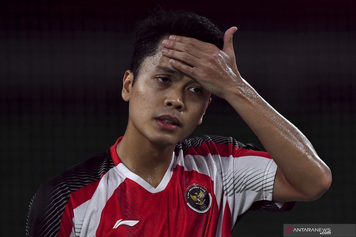 Ginting gagal sumbang poin buat Indonesia tertinggal sementara 1-2 dari Denmark