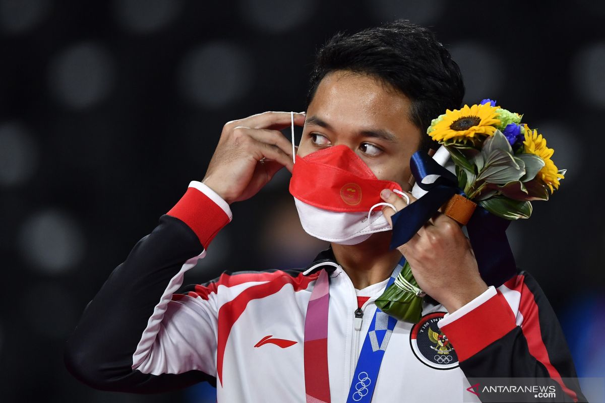 Kunci Anthony  Ginting atasi tekanan Olimpiade, nikmati saja pertandingan