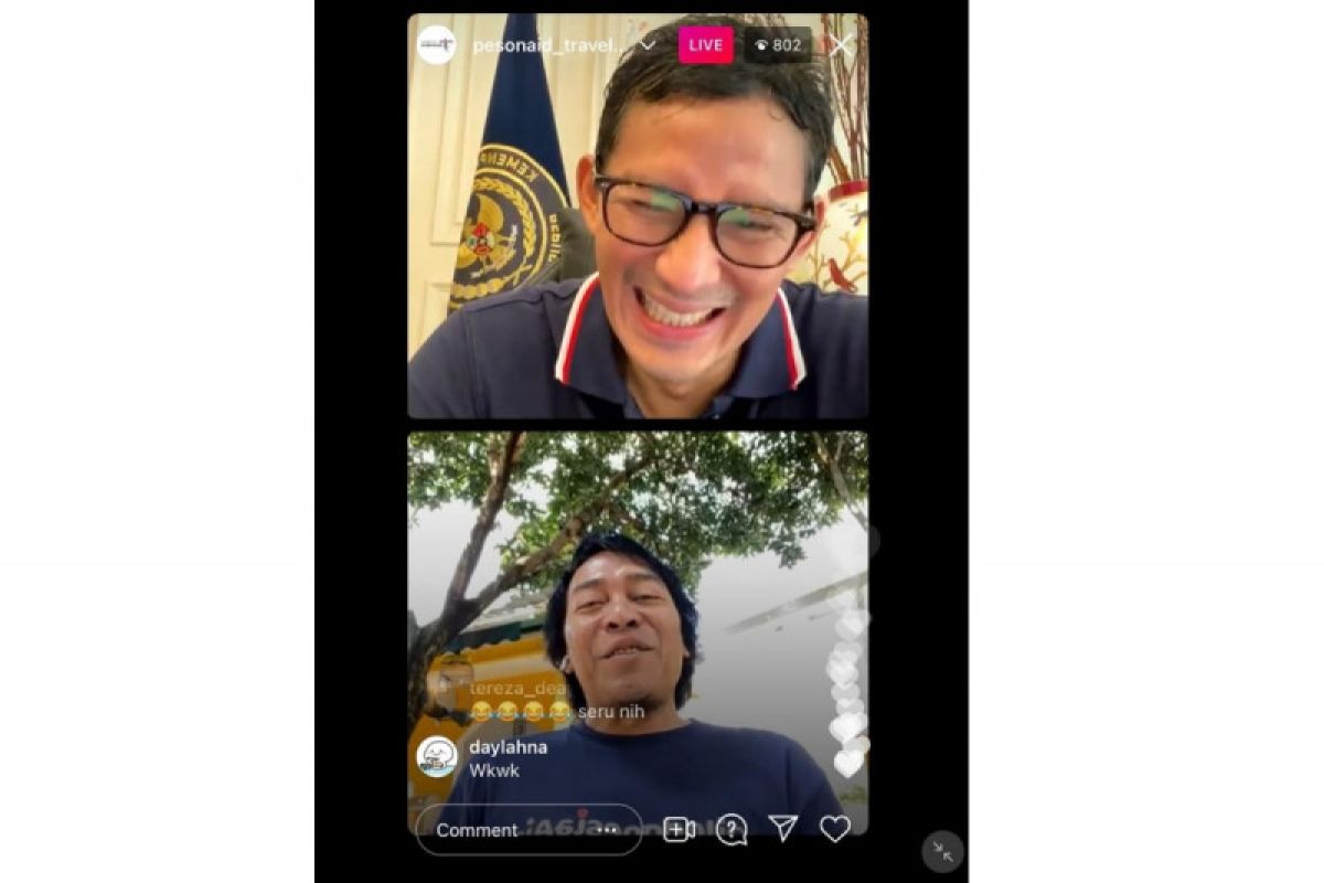 Menparekraf Sandiaga: Komedian dan konten kreator profesi menjanjikan