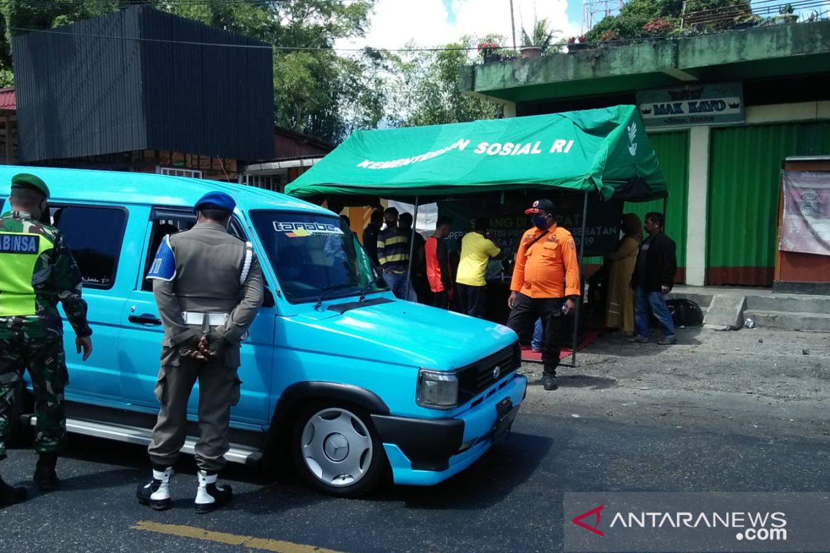 Operasi yustisi di Kecamatan Ampek Angkek, 23 orang disanksi melalui sidang virtual