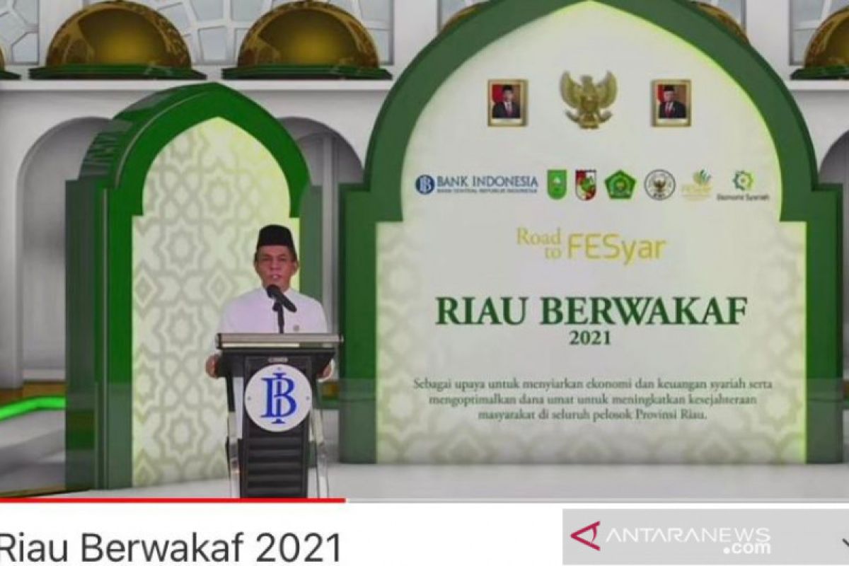 BI: Riau berhasil kumpulkan dana wakaf hingga Rp614,9 miliar