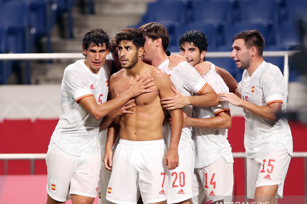 Olimpiade Tokyo - Spanyol hadapi Brazil di laga final sepak bola putra