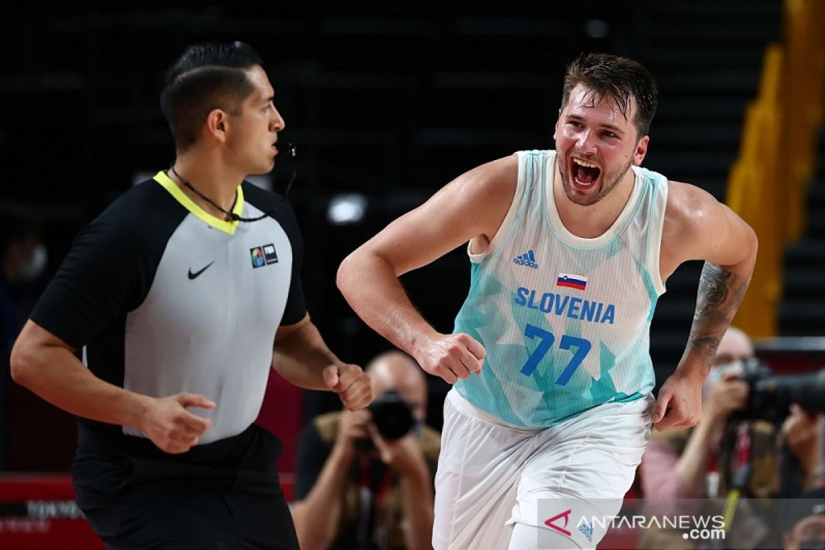 Olimpiade Tokyo: Luka Doncic bawa Slovenia ke semifinal