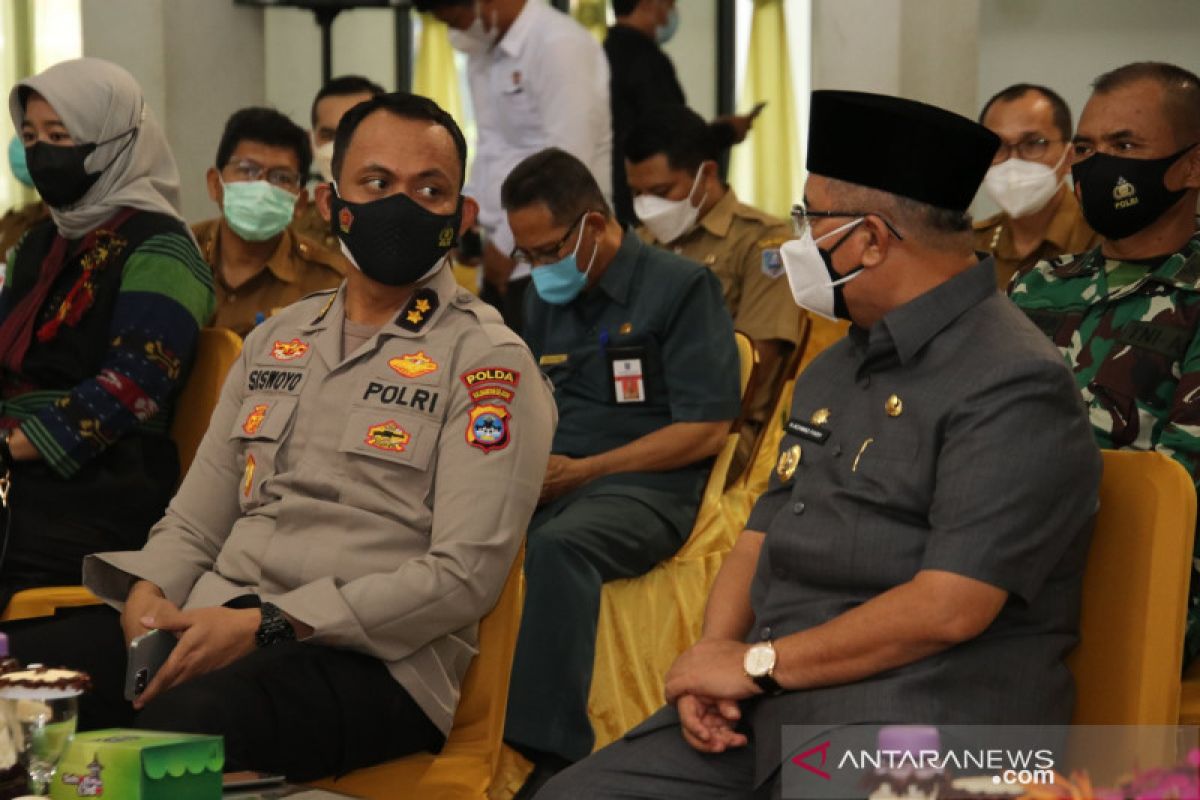 Pisah sambut kapolres, Bupati HSS ucapkan terima kasih dan selamat datang