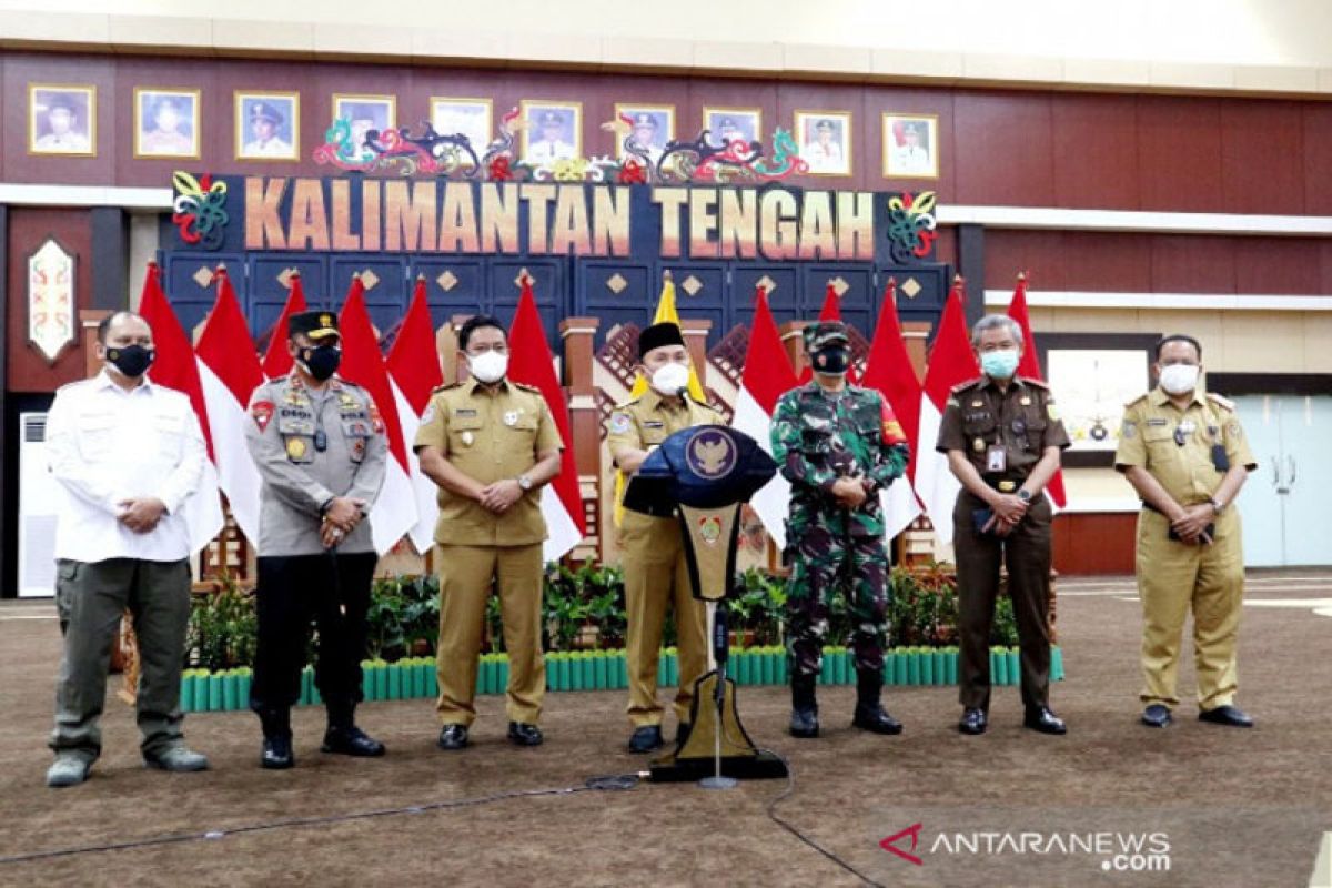 Gubernur Kalteng: Pemprov tarik rem darurat kendalikan  COVID-19