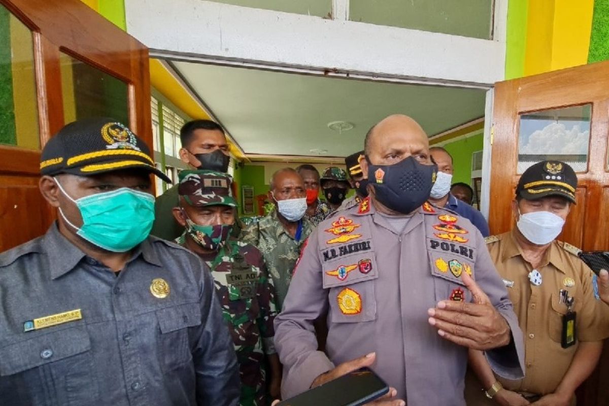 Kapolda Papua Irjen Fakhiri: Mapolsek Nimboran segera dibangun kembali