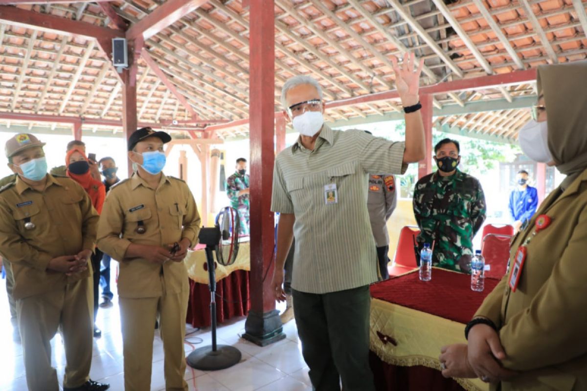 Ganjar temukan penyimpangan penyaluran BST di Grobogan