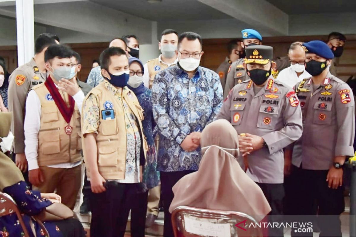 Kapolri minta Satgas Bogor akselerasi minimnya progres vaksinasi COVID-19