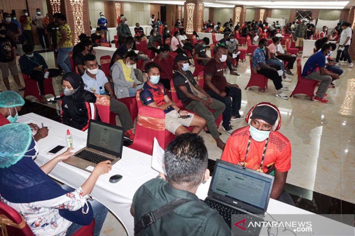 70 persen atlet dan ofisial NTT untuk PON Papua sudah divaksin