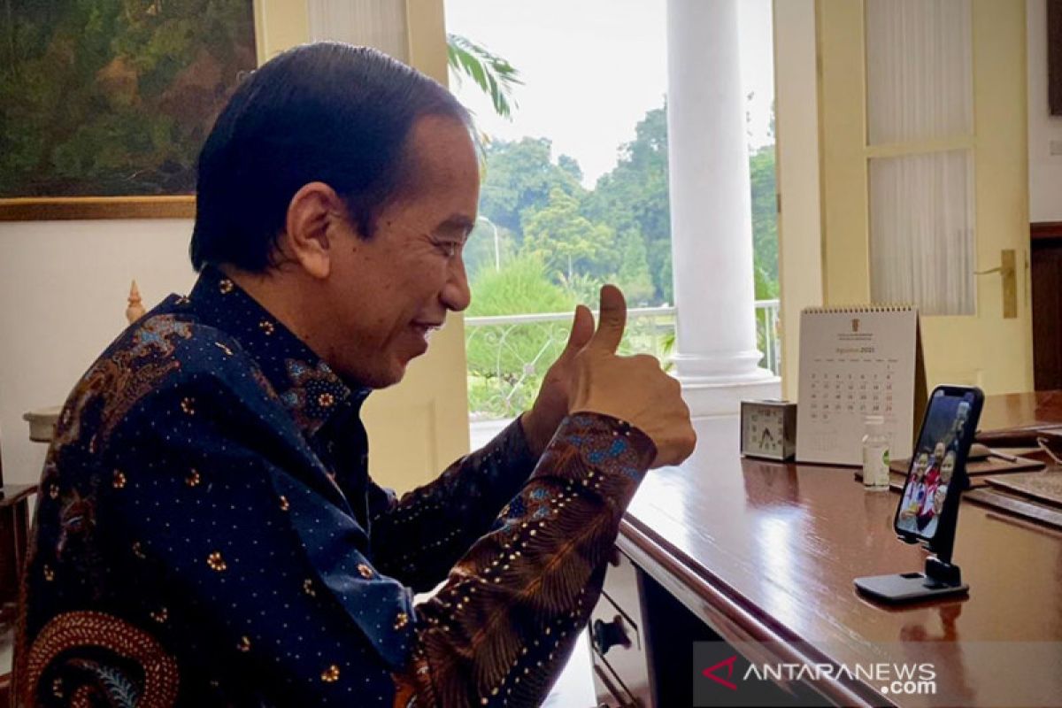 Presiden Jokowi beri selamat ke Apriyani/Fadia juarai Singapore Open 2022