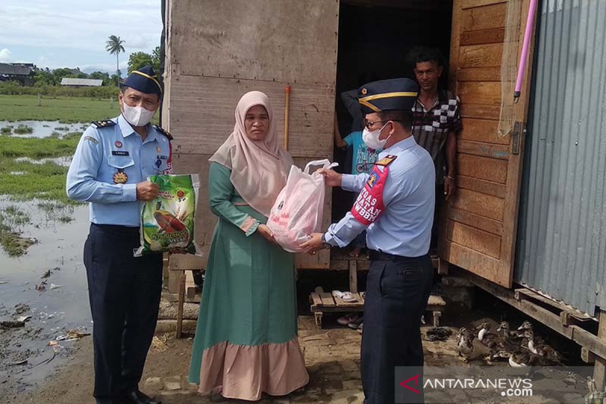 Kemenkumham Aceh saluran 616 paket bantuan sosial COVID-19