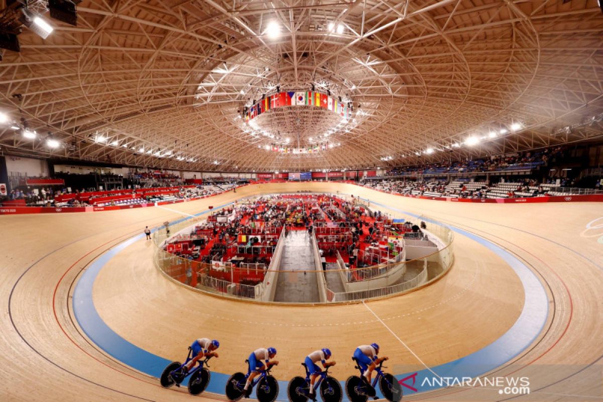 Olimpiade Tokyo: Italia pecahkan rekor dunia menangi emas balap sepeda beregu putra