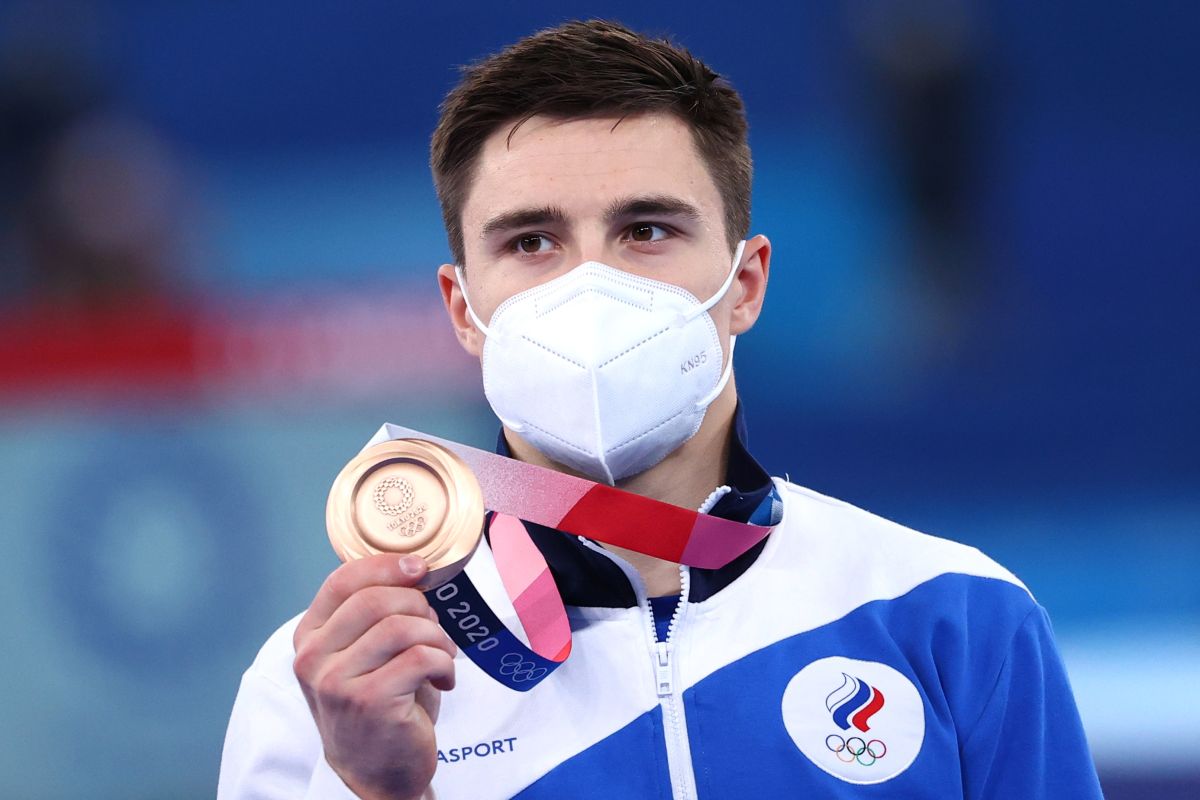 Olimpiade Tokyo, pesenam Rusia rebut tiga medali Olimpiade sambil melawan batu ginjal