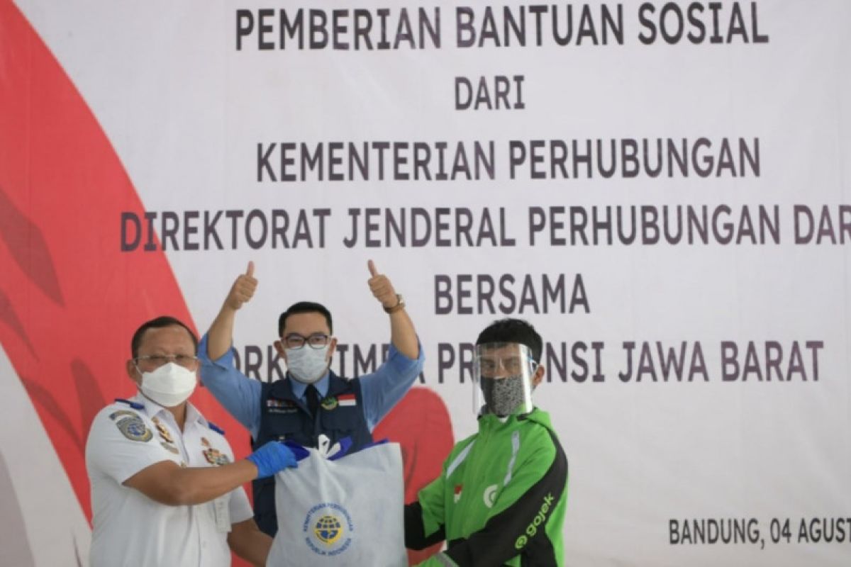 Gubernur Jabar minta bantuan Kemenhub percepat vaksinasi