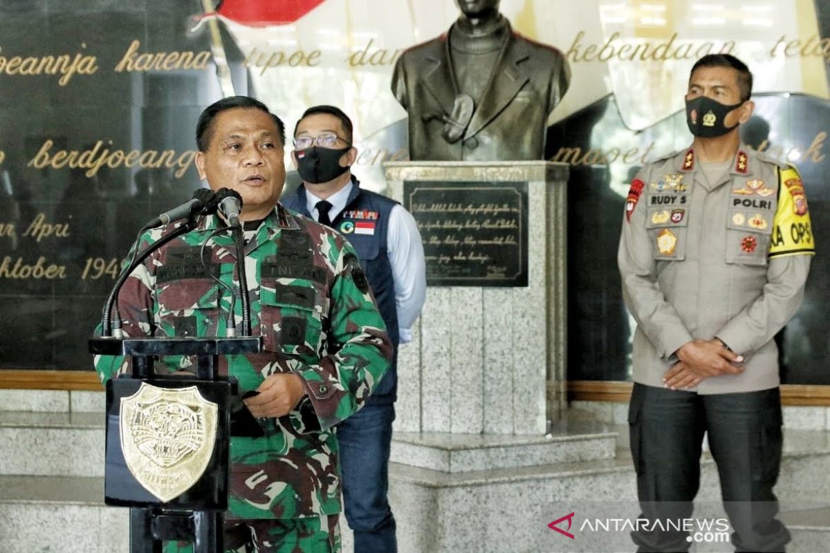 Mayjen Nugroho masih tangani tugas COVID-19 sebelum sertijab Pangdam Siliwangi