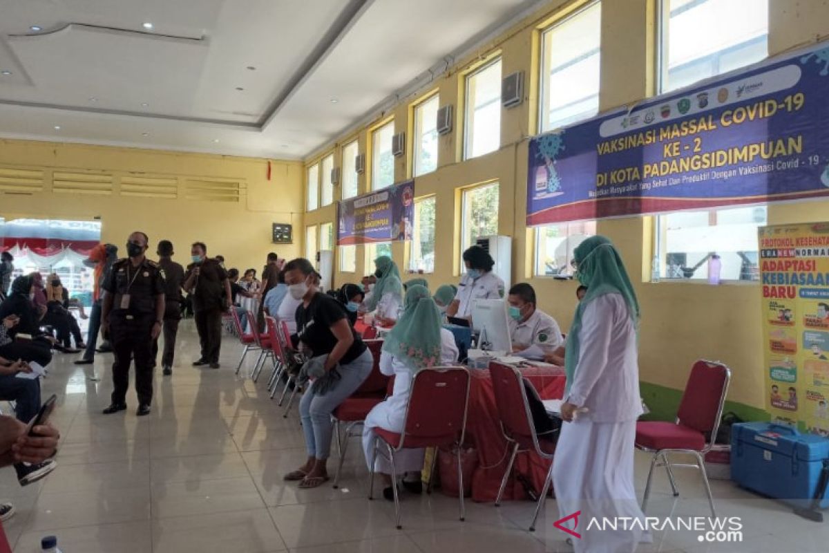 Kejaksaan Padangsidimpuan gelar vaksin kedua bersama masyarakat