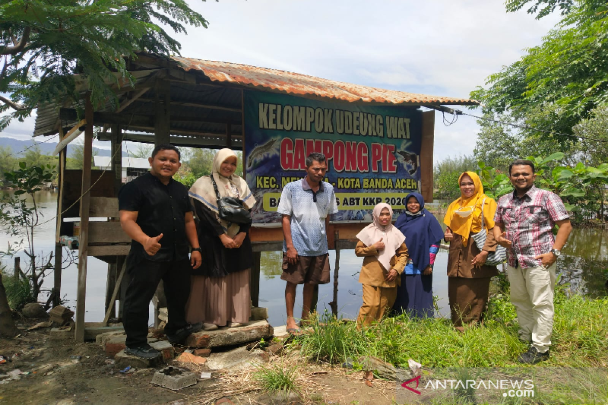 Banda Aceh panen 1,7 ton udang vaname dari bibit bantuan KKP