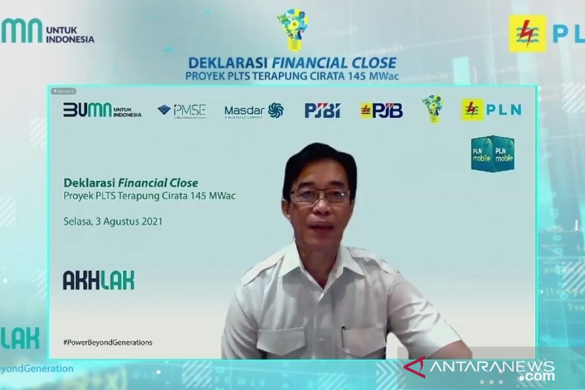 Tiga Bank Internasional dukung pendanaan PLTS Terapung Terbesar di Asia Tenggara