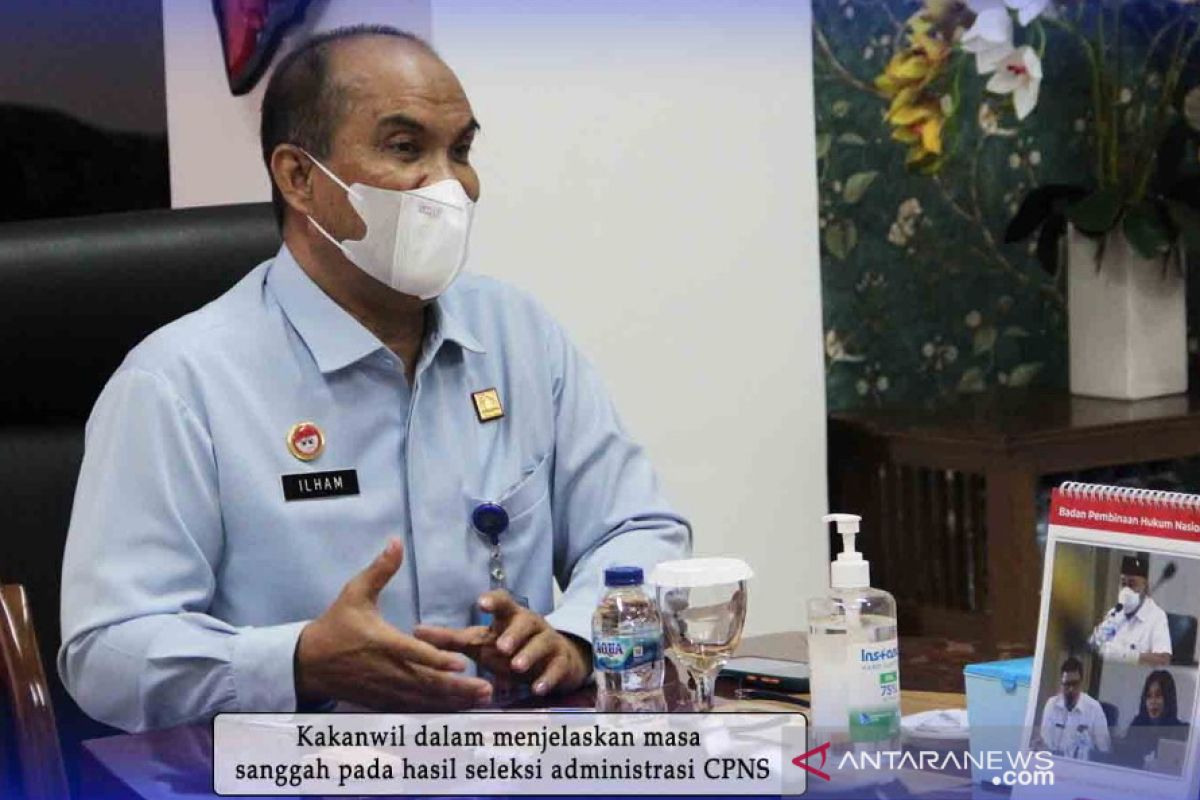 Sebanyak 3.009 pelamar CPNS di Kemenkumham Kalteng lolos administrasi