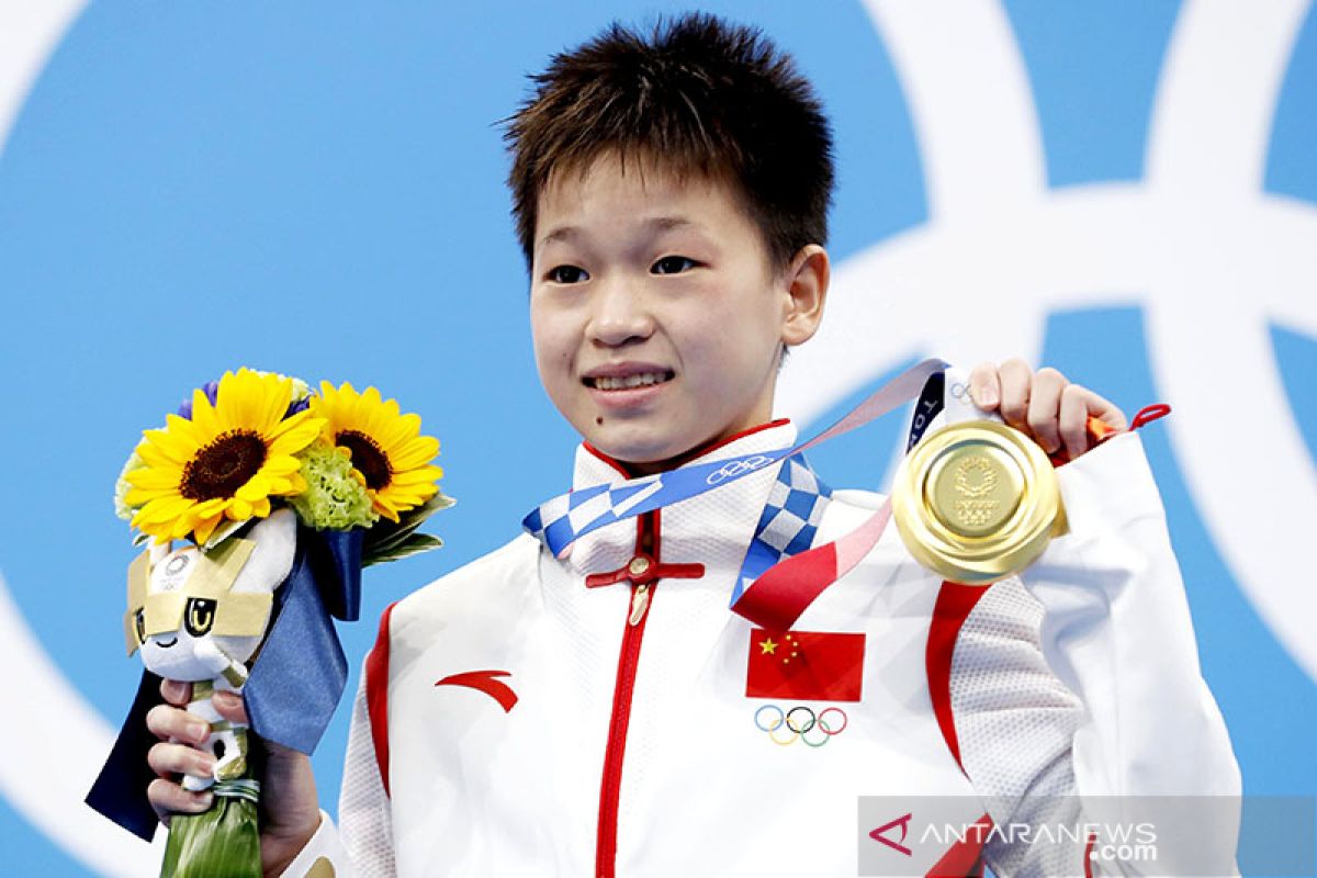 Klasemen perolehan medali Olimpiade Tokyo: China masih di puncak