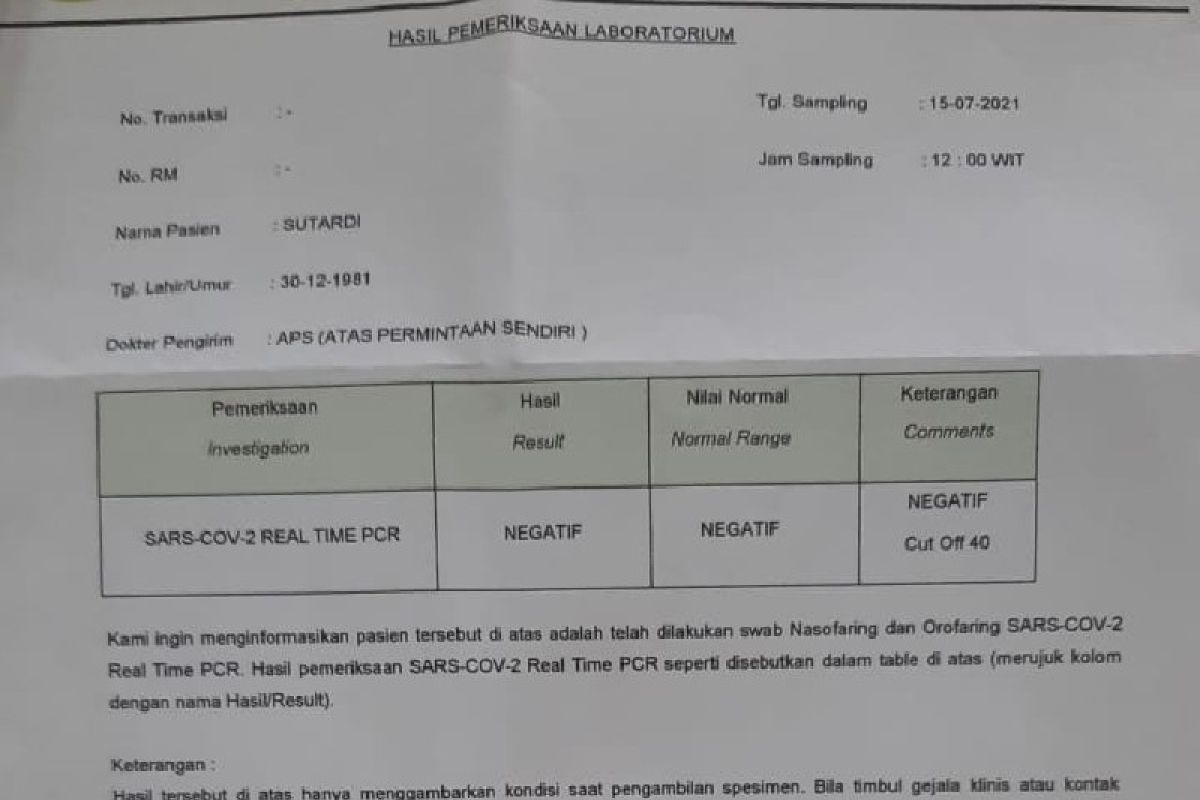 Polres Jayapura tangkap tiga pemalsu surat hasil pemeriksaan "PCR"