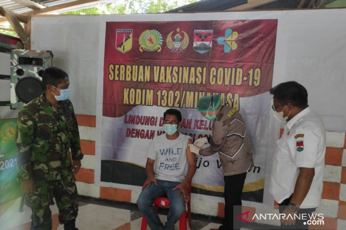 56.755 warga Kabupaten Minahasa Tenggara belum divaksin