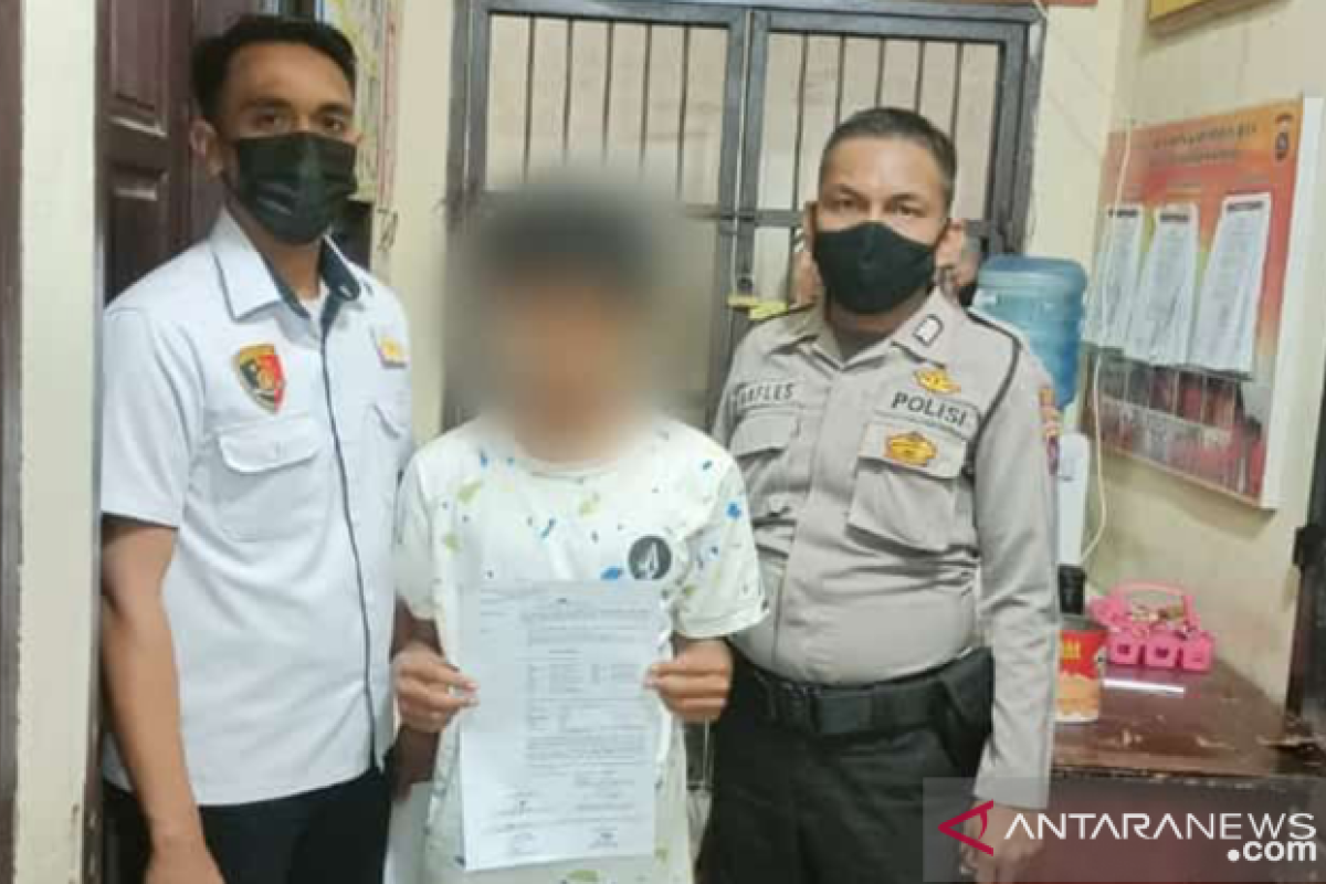 Seorang pelajar 18 tahun diduga pelaku pencabulan ditangkap Polres Solok Arosuka