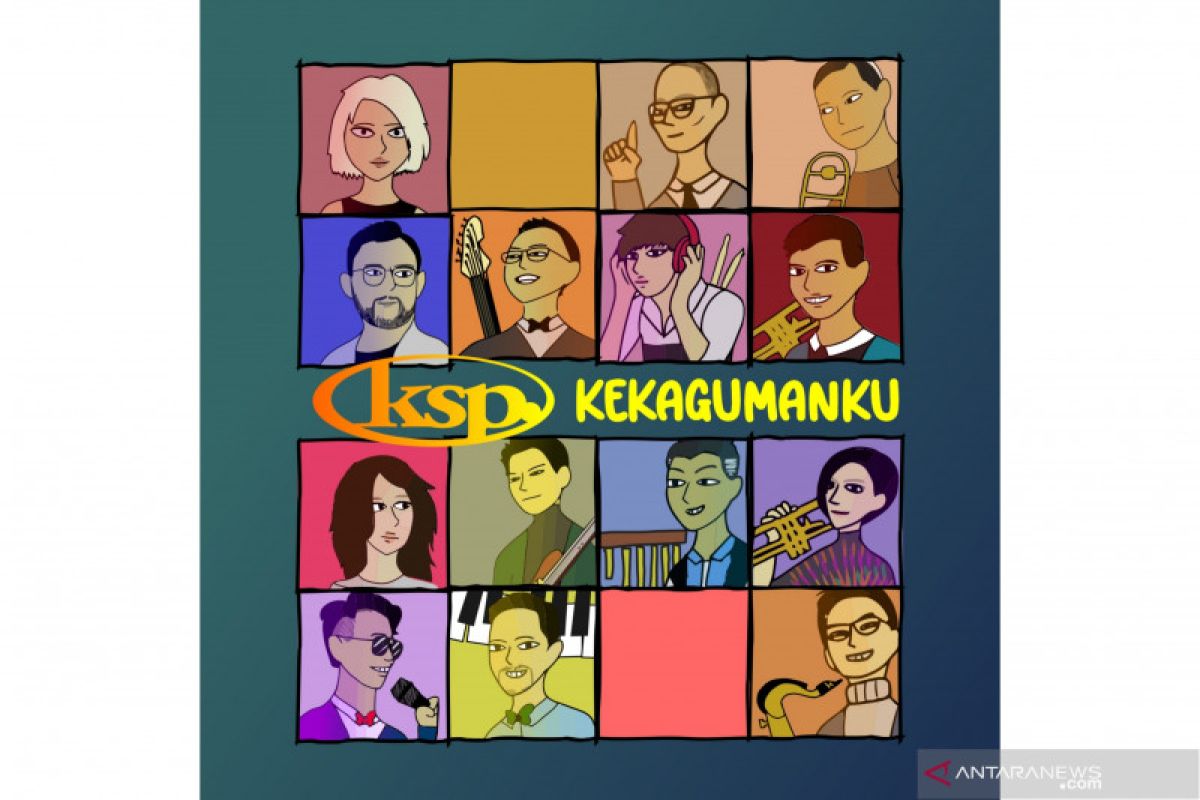 Group lengendaris KSP Band bawakan kembali lagu Chandra Darusman "Kekagumanku"