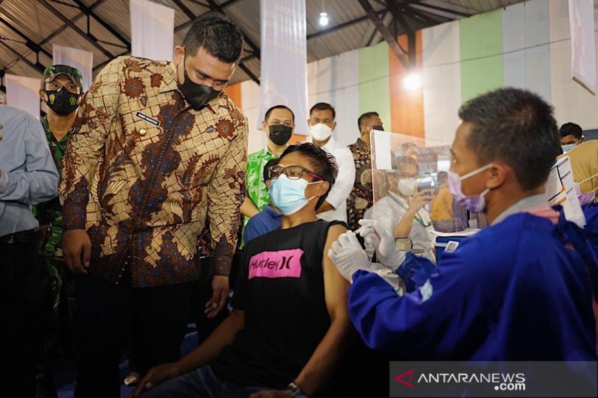 Wali Kota Medan: 151.000 warga Medan tidak harus ulangi vaksin dosis pertama