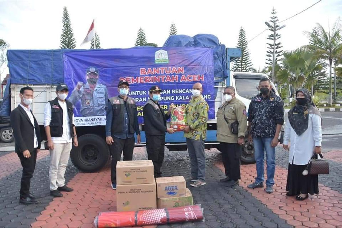 Gubernur Aceh bantu korban kebakaran di Bener Meriah