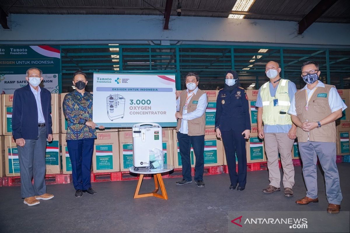 WHO kirim bantuan 700 oksigen konsentrator ke Indonesia