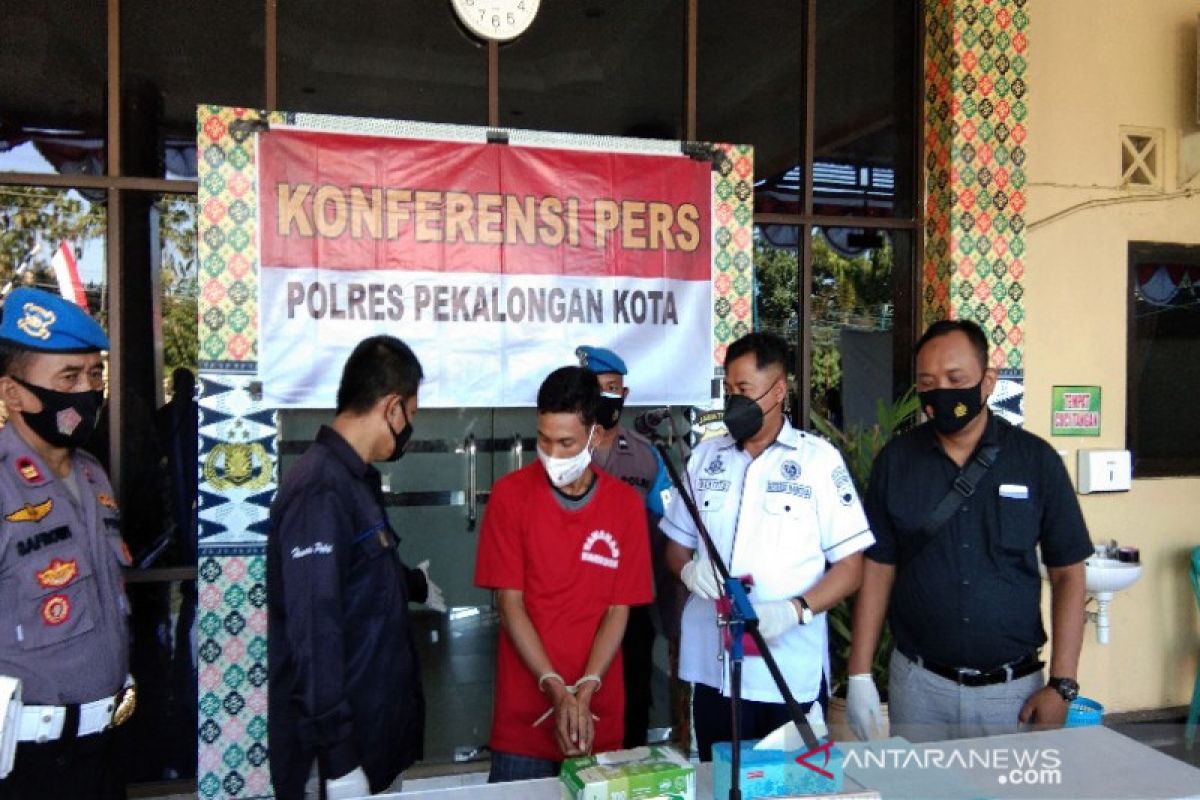 Polres Pekalongan Kota ungkap peredaran sabu-sabu 5,43 gram