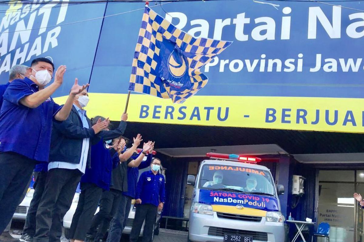 NasDem Jatim siagakan ambulans gratis khusus COVID-19