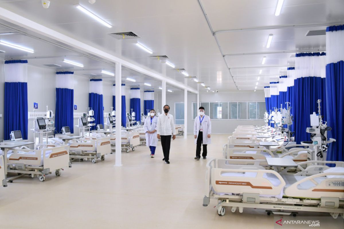 Ketersediaan BOR pasien COVID di Kalbar turun hingga 46,46 persen