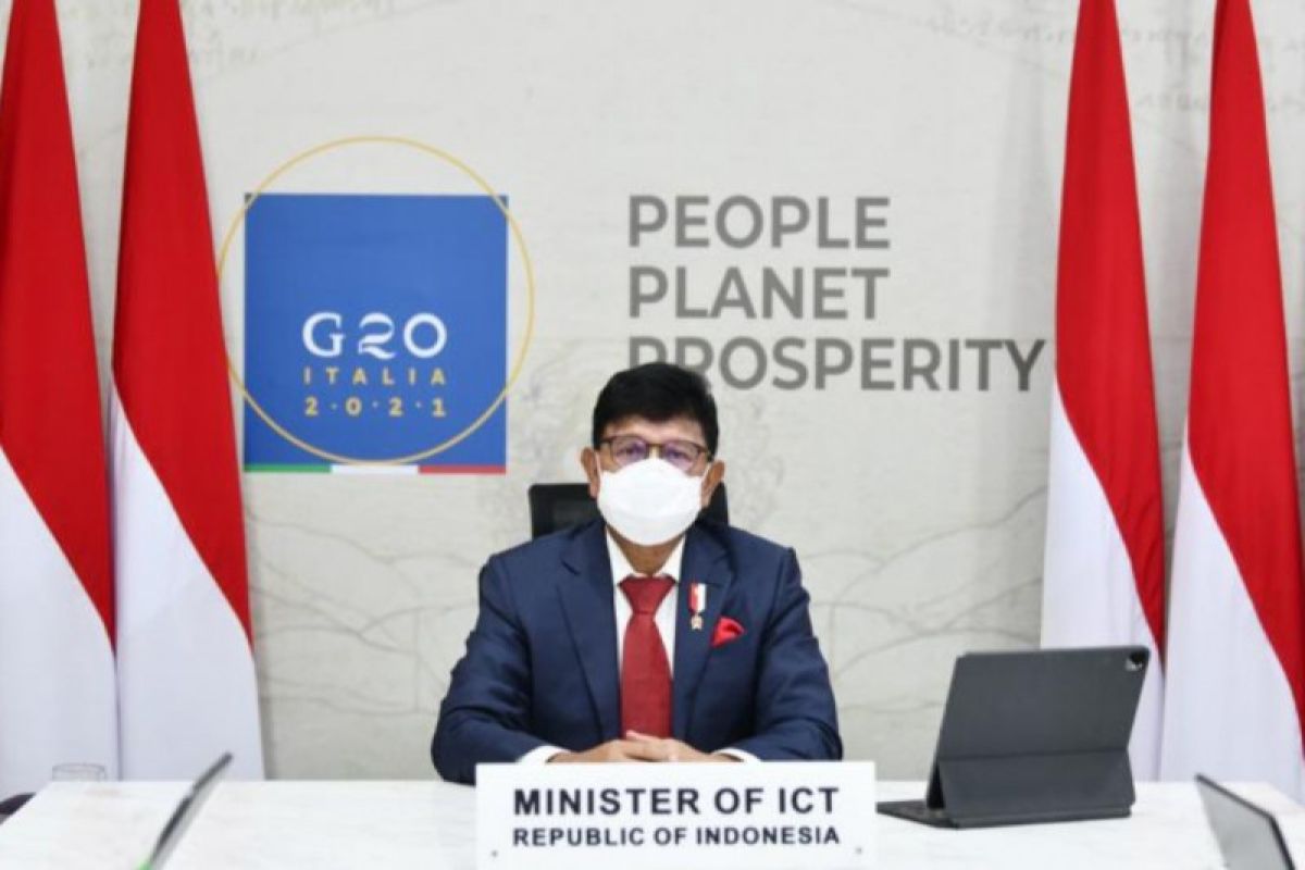 Menkominfo paparkan pengembangan program smart city di Indonesia dalam forum G20