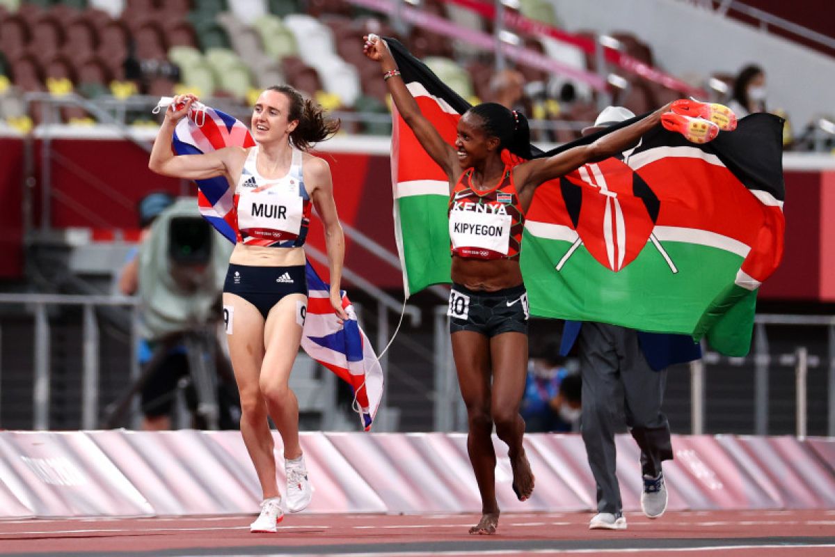 Faith Kipyegon rebut emas 1.500 meter putri Tokyo 2020