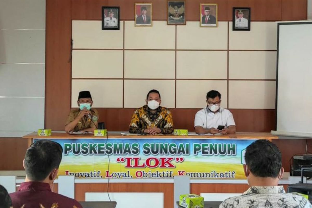 Pinto dampingi Satgas COVID-19 dan Komisi IV, tinjau gedung vaksin Dinkes Kerinci