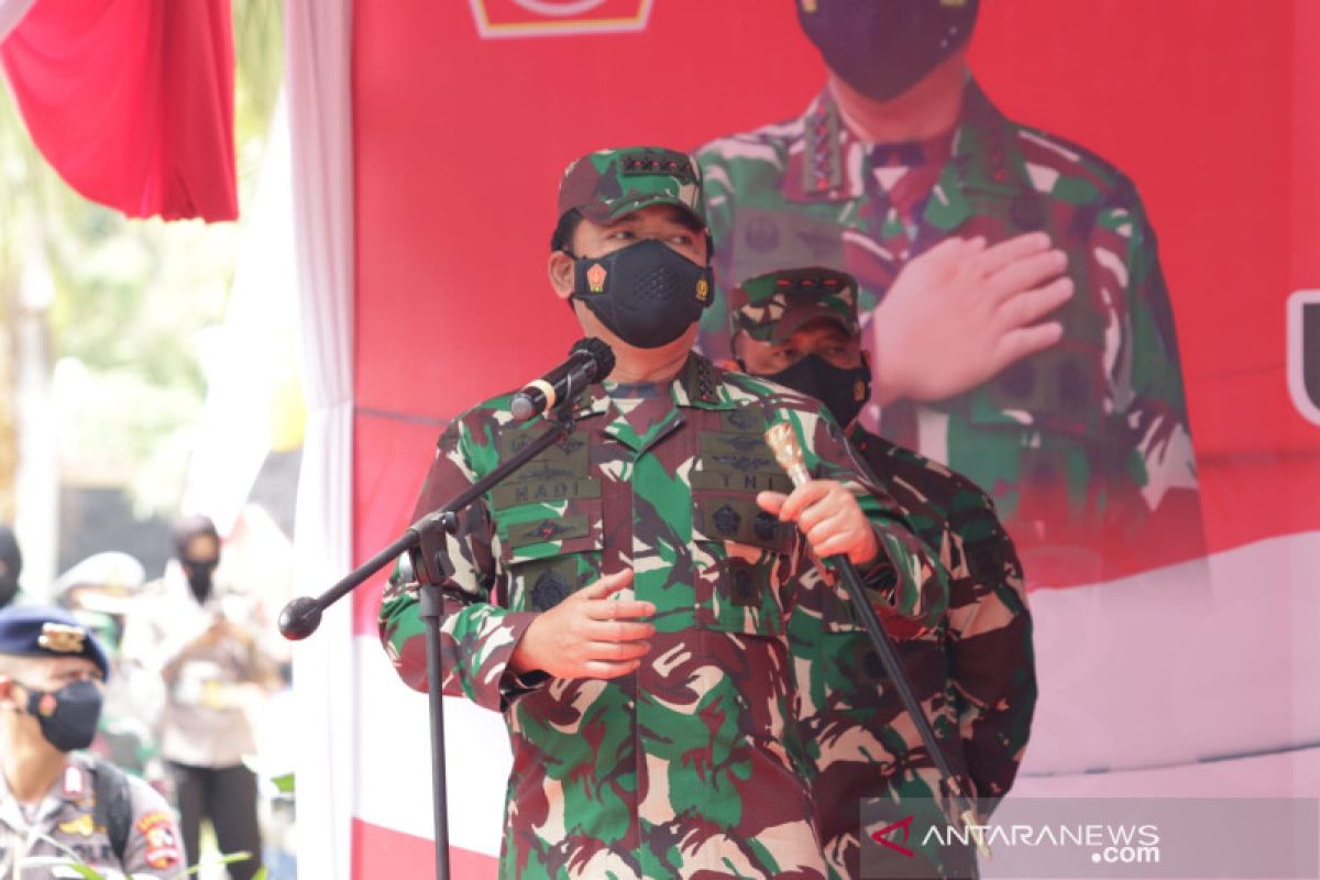 Panglima TNI : Lakukan "tracing" untuk warga terkonfirmasi COVID-19