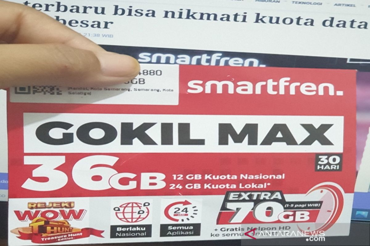 Smartfren GOKIL MAX, saatnya nikmati kuota lokal jaringan global