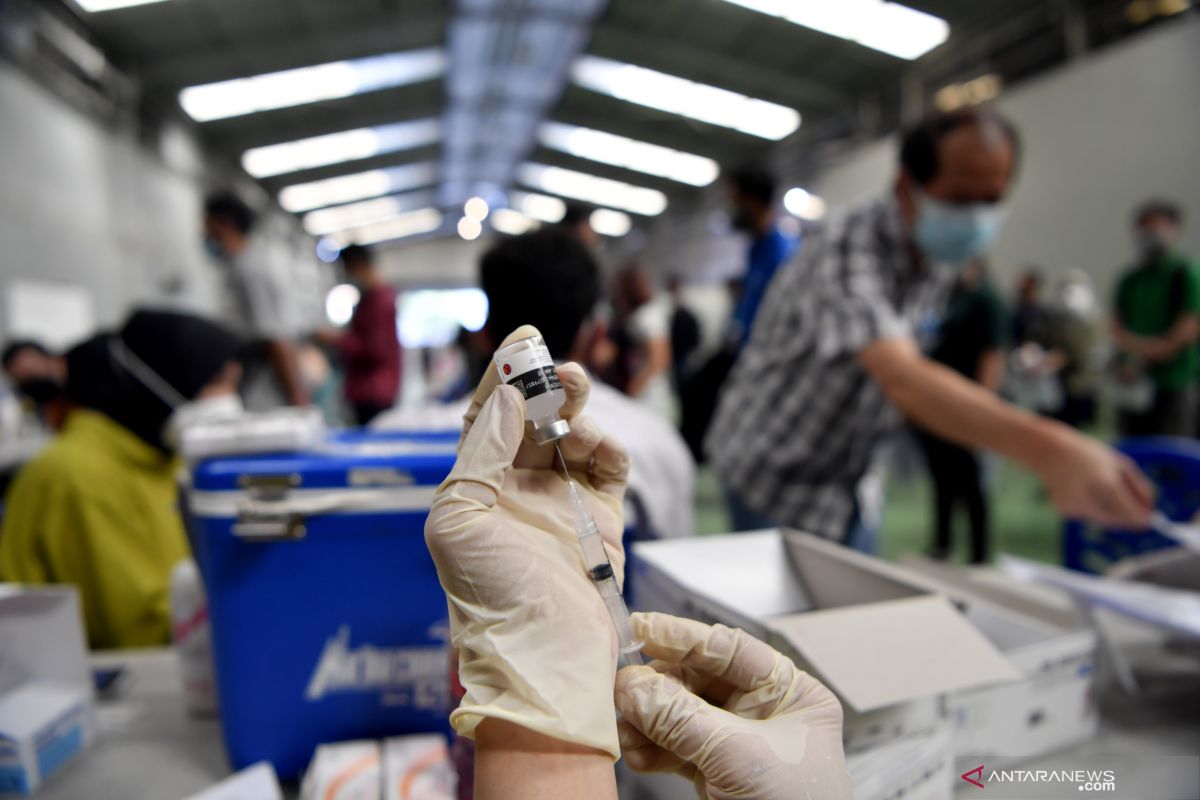 28 juta lebih penduduk RI sudah peroleh vaksinasi COVID-19 lengkap