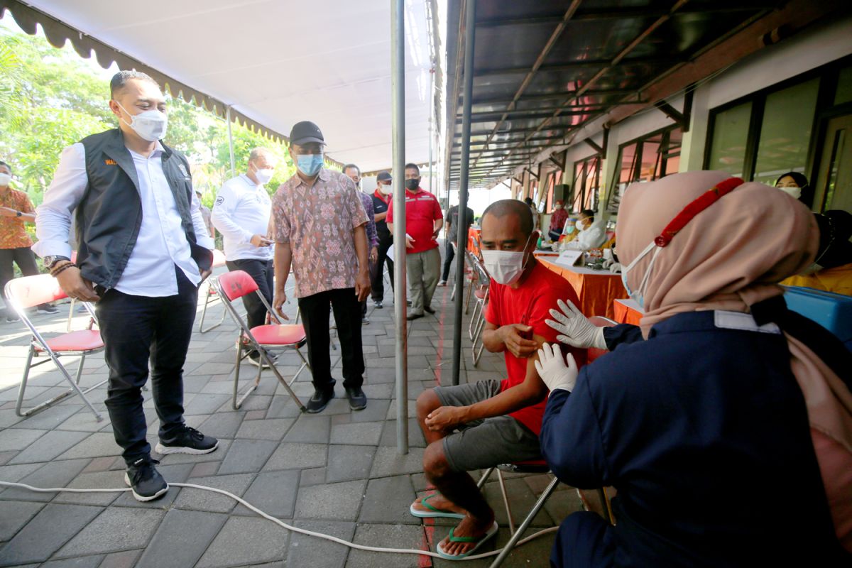 Vaksinasi COVID-19 di Surabaya sasar ODGJ dan difabel