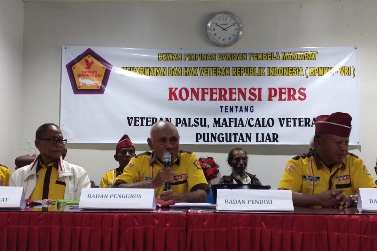 Investigate bogus veteran fraud in East Nusa Tenggara: Veteran's group