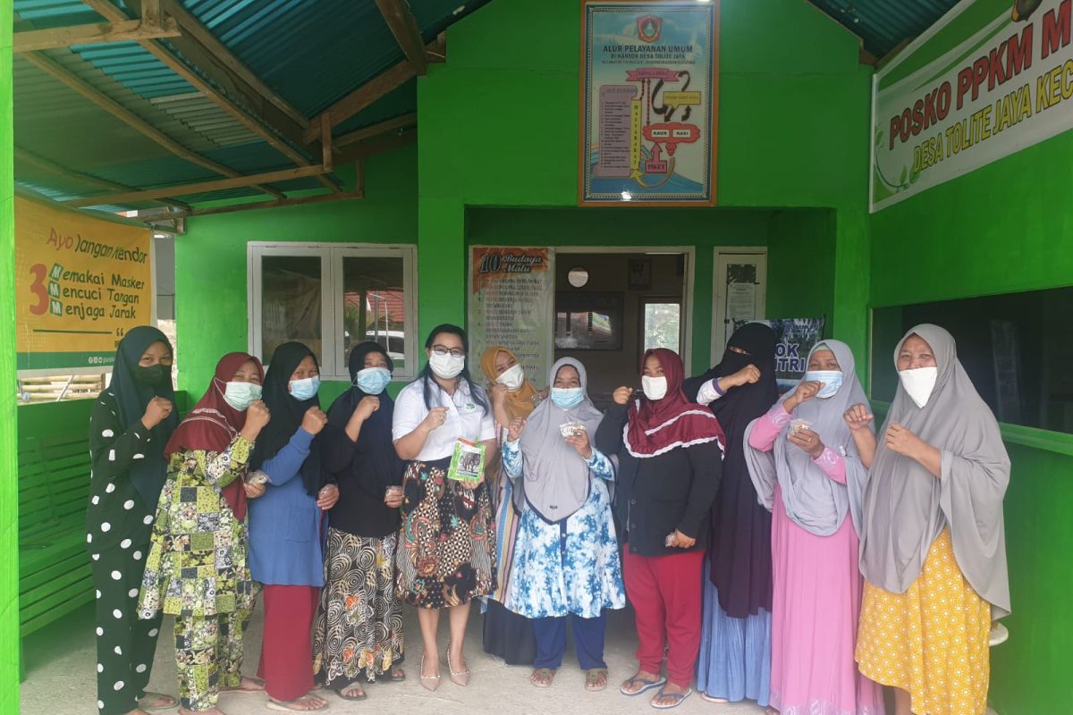 Anggota DPRD Gorontalo Utara salurkan bantuan benih sayur