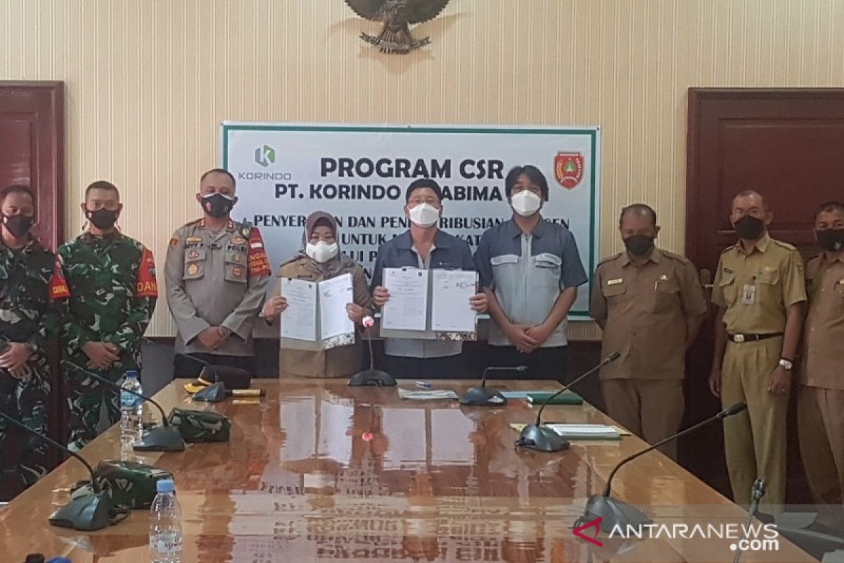 Korindo Bantu Suplai Kebutuhan Oksigen Di Kotawaringin Barat Antara News Kalimantan Tengah 