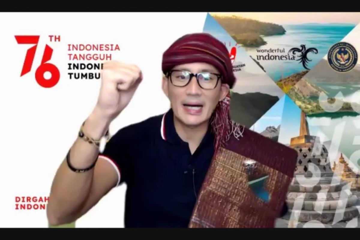 Sandiaga Uno: Serbuan Vaksinasi TNI dan pengembangan kriya pulihkan wisata Danau Toba