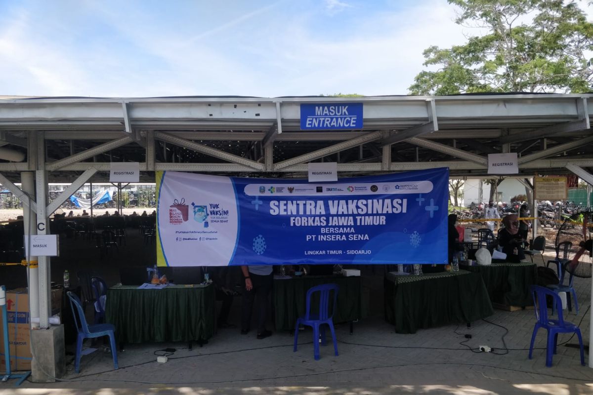 Forkas targetkan vaksinasi 200.000 peserta di Jatim