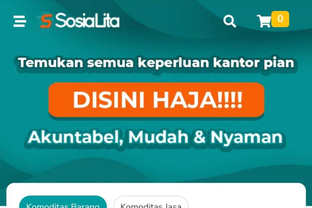 LPSE : Terdata 282 penyedia aktif di aplikasi sosialita