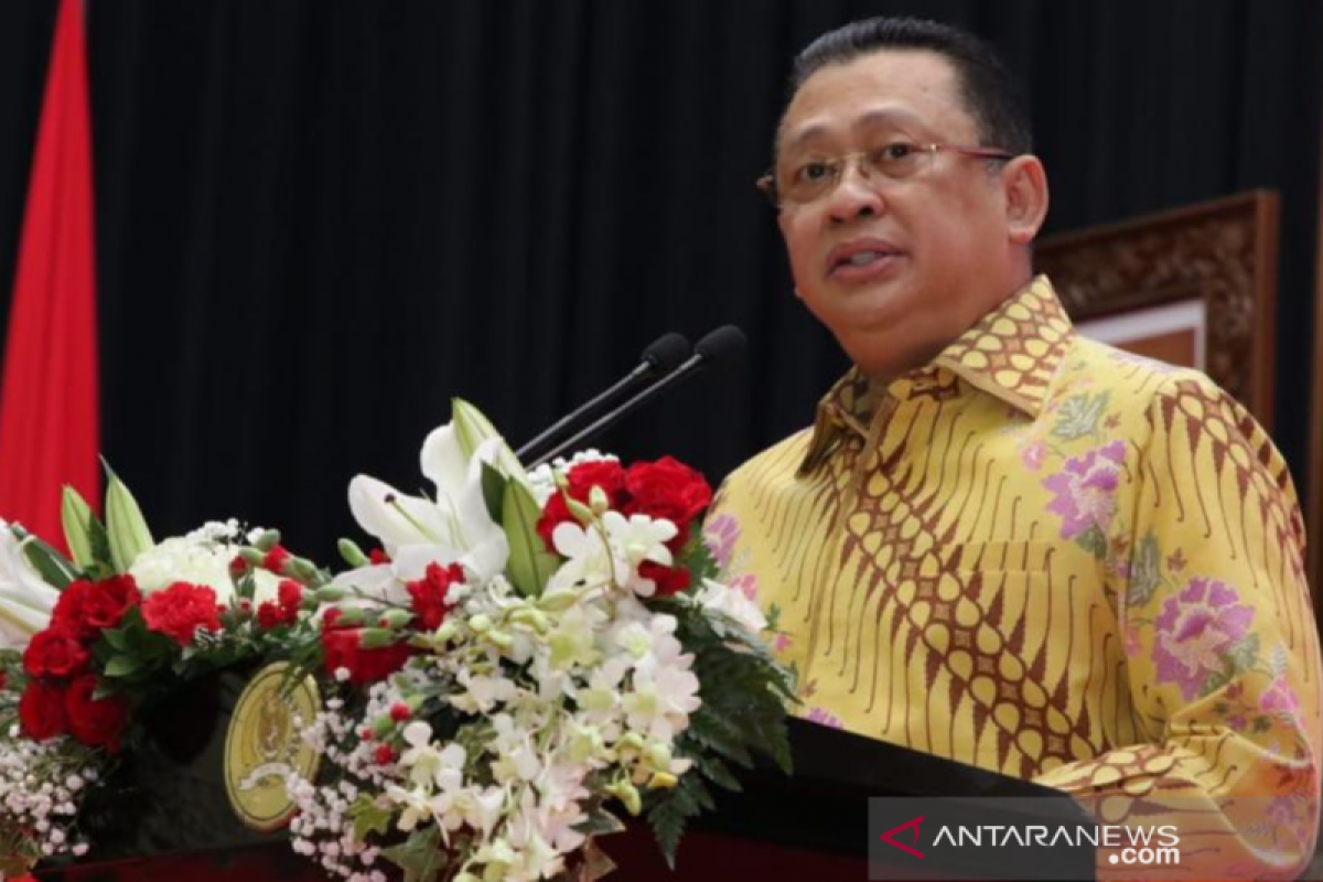Ketua MPR Bambang Soesatyo sebut kurangnya nasionalisme generasi muda menjadi 'bom waktu'